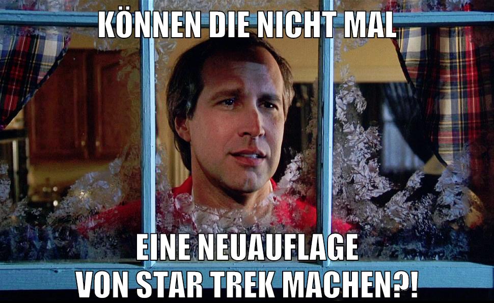 können die nicht mal eine neuauflage von star trek machen?!