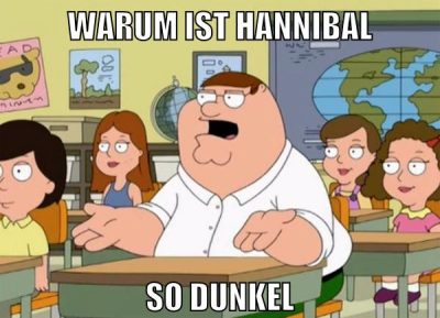 warum ist hannibal so dunkel