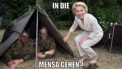 in die Mensa gehen?