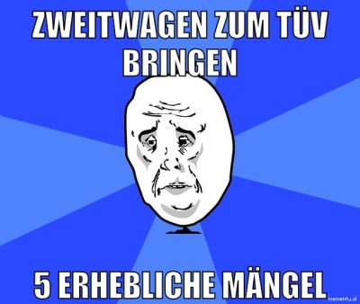 ZWEITWAGEN ZUM TÜV BRINGEN 5 ERHEBLICHE MÄNGEL