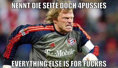 nennt die seite doch 4pussies everything else is for fuckrs