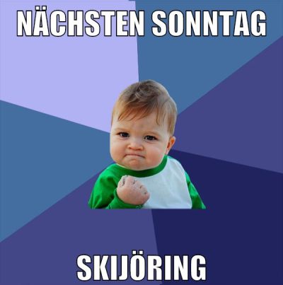 nächsten sonntag skijöring