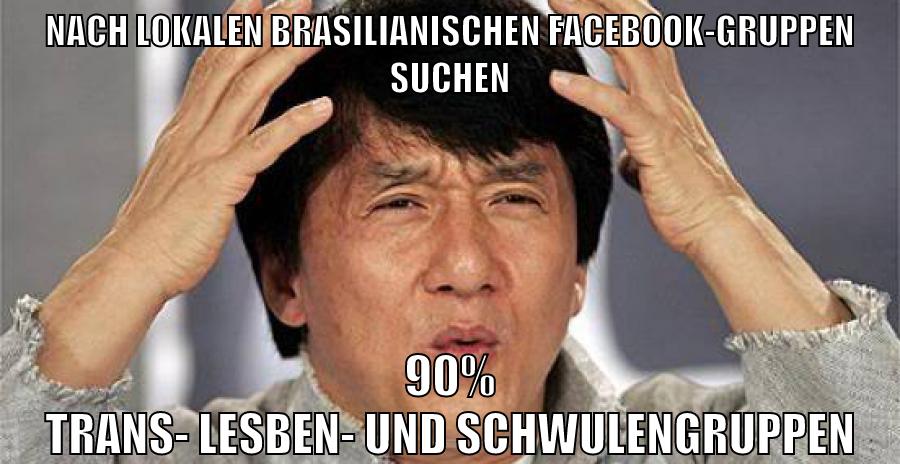 nach lokalen brasilianischen facebook-gruppen suchen 90% Trans- Lesben- Und Schwulengruppen