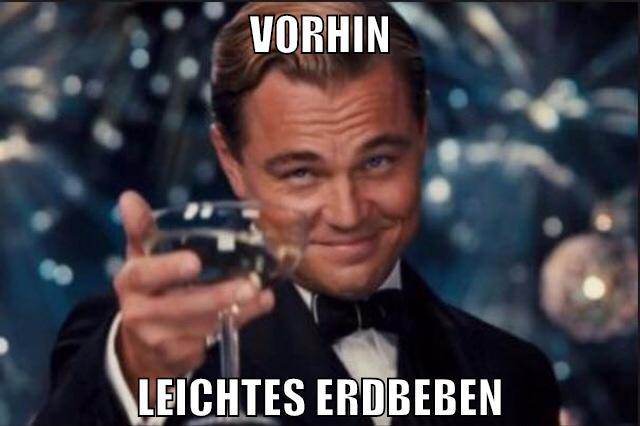 VORHIN LEICHTES ERDBEBEN