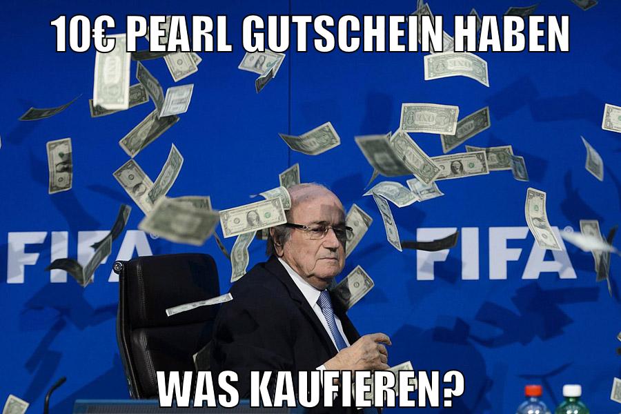 10€ pearl gutschein haben was kaufieren?
