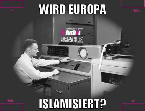 WIRD EUROPA ISLAMISIERT?