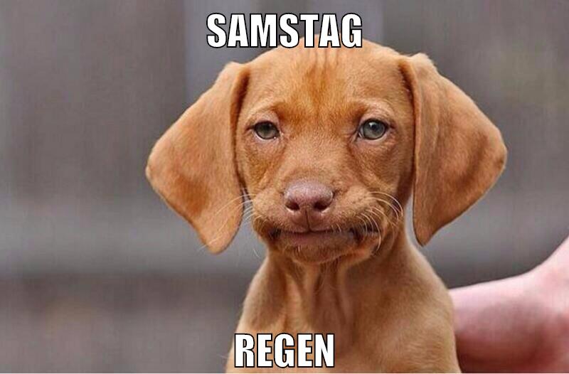 SAMSTAG regen