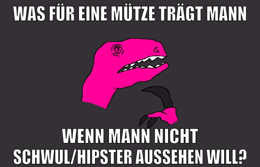 was für eine mütze trägt mann wenn mann nicht schwul/hipster aussehen will?