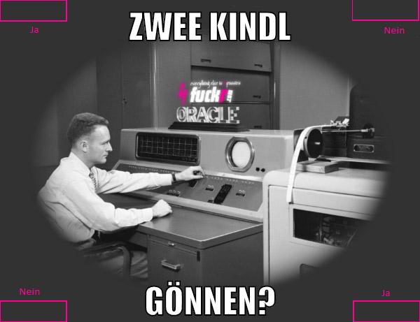 zwee kindl gönnen?