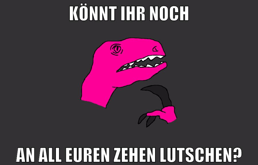 könnt ihr noch an all euren zehen lutschen?
