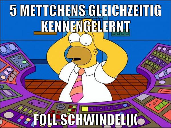 5 METTCHENS GLEICHZEITIG KENNENGELERNT FOLL SCHWINDELIK