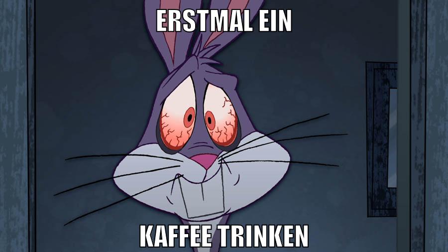 Erstmal ein Kaffee trinken