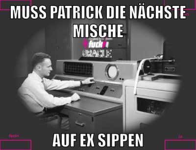 muss patrick die nächste mische auf ex sippen