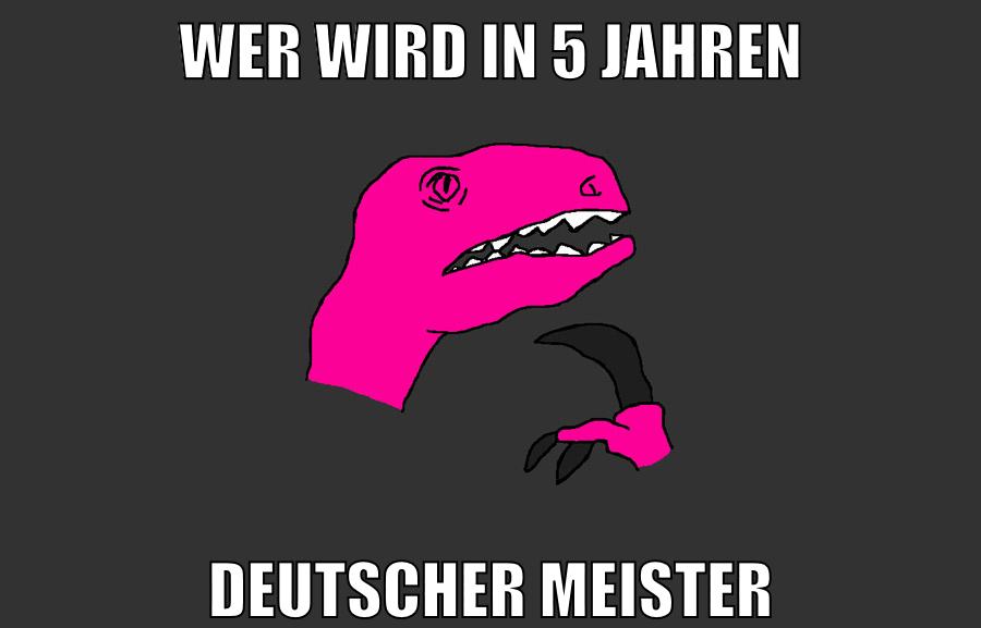 wer wird in 5 jahren deutscher meister