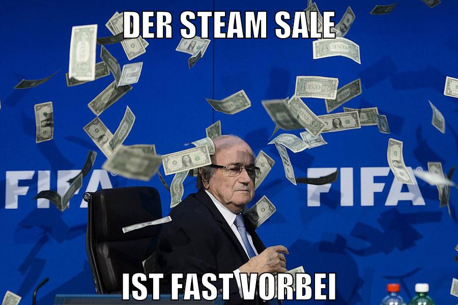 Der Steam sale ist fast vorbei