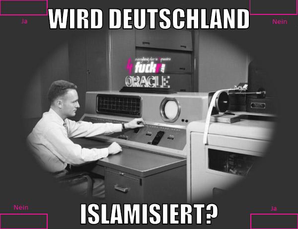 WIRD DEUTSCHLAND ISLAMISIERT?