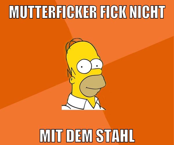 mutterficker fick nicht mit dem stahl