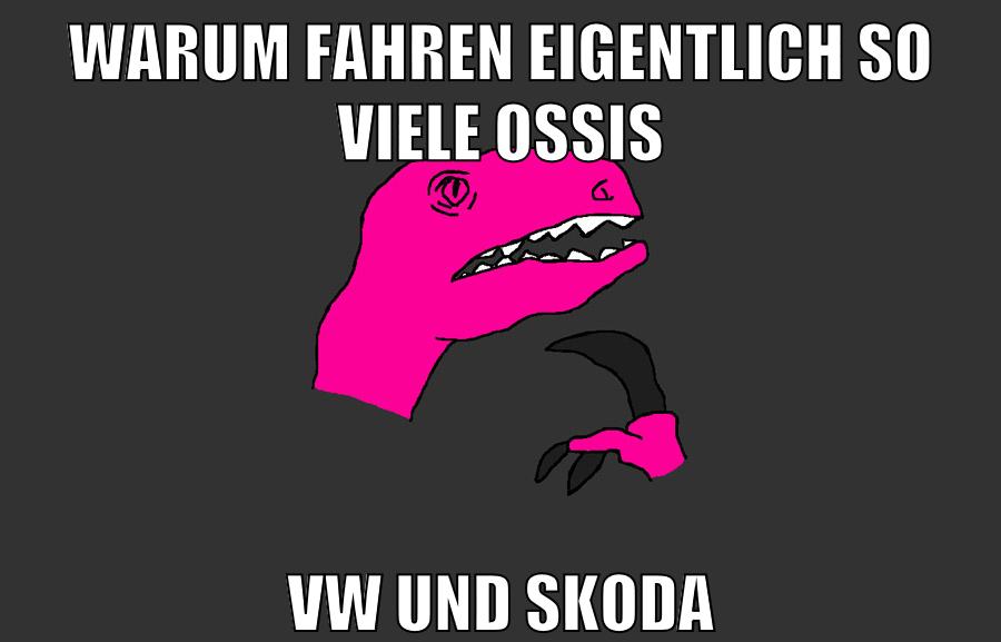 WARUM FAHREN EIGENTLICH SO VIELE OSSIS VW UND SKODA
