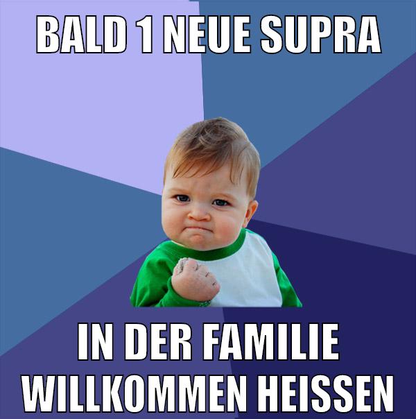bald 1 neue supra in der familie willkommen heißen