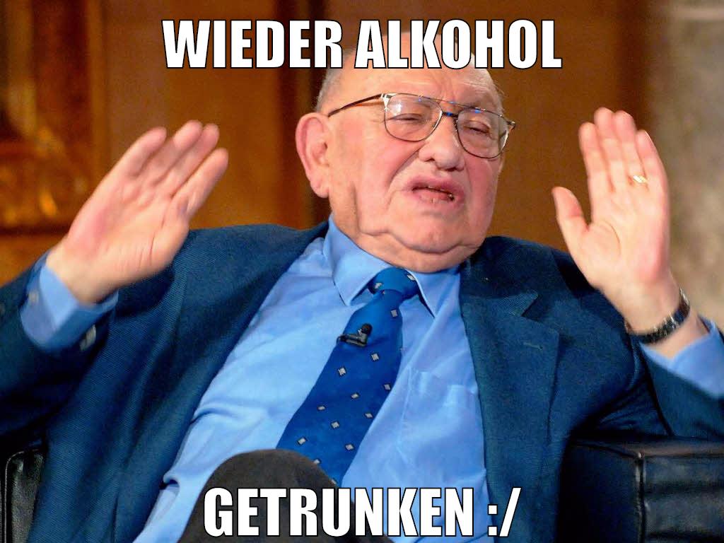 Wieder Alkohol Getrunken :/