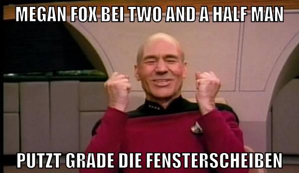 megan fox bei two and a half man putzt grade die fensterscheiben