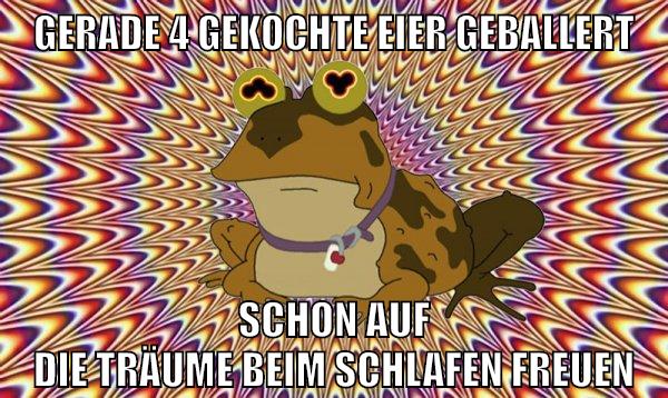 gerade 4 gekochte eier geballert schon auf die träume beim schlafen freuen