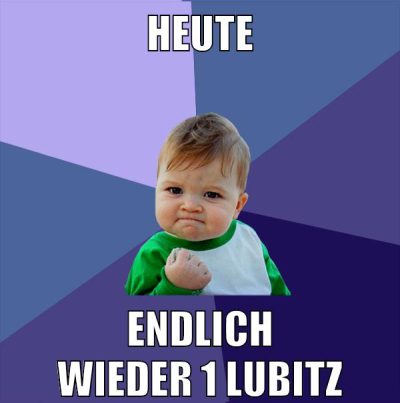 heute endlich wieder 1 lubitz