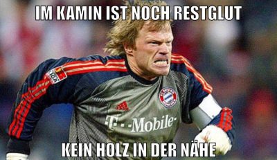 Im Kamin ist noch restglut kein Holz in der nähe