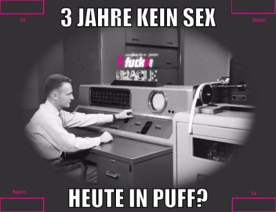 3 jahre kein Sex heute in Puff?