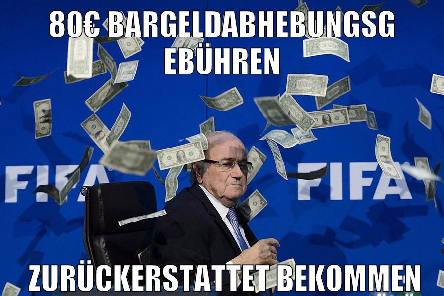 80€ Bargeldabhebungsgebühren zurückerstattet bekommen