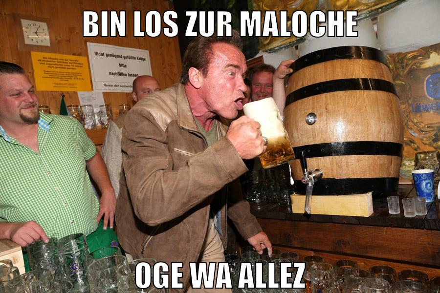 bin los zur maloche oge wa allez