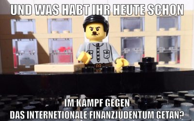 und was habt ihr heute schon im kampf gegen das internetionale finanzjudentum getan?