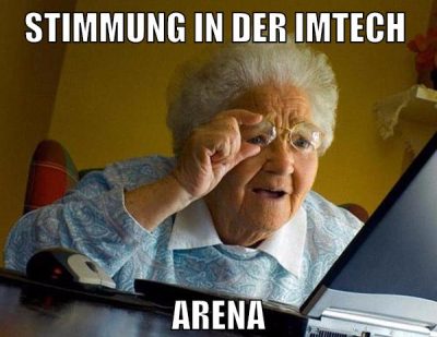 stimmung in der imtech arena