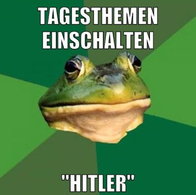 tagesthemen einschalten "hitler"