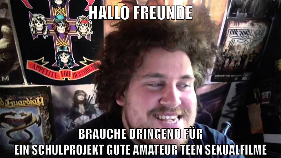 hallo freunde brauche dringend für ein schulprojekt gute amateur teen sexualfilme