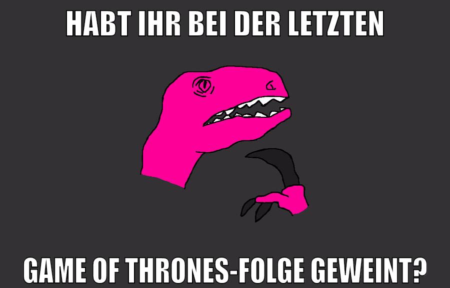 HABT IHR BEI DER LETZTEN Game of Thrones-FOLGE GEWEINT?