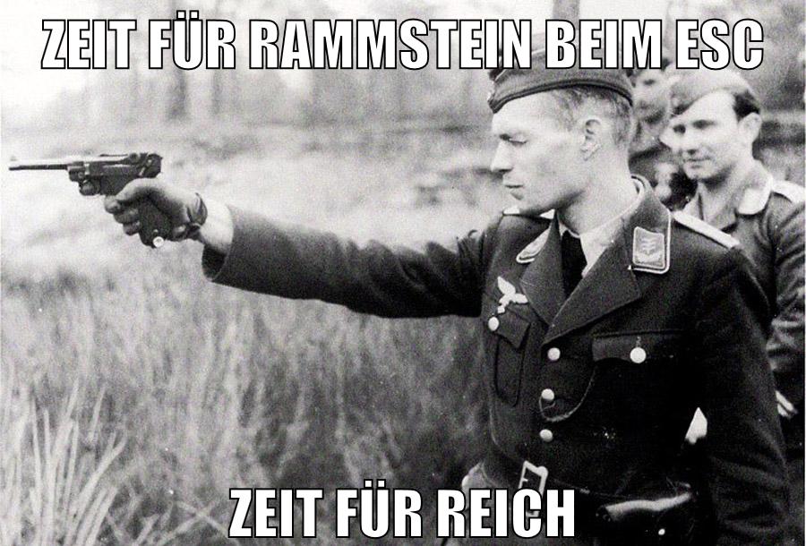 ZEIT FÜR RAMMSTEIN BEIM ESC ZEIT FÜR REICH