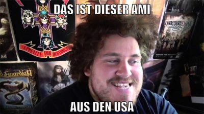 das ist dieser ami aus den usa