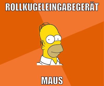 Rollkugeleingabegerät maus