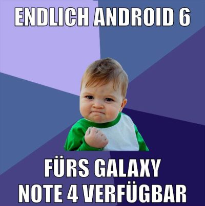 endlich android 6 fürs galaxy note 4 verfügbar