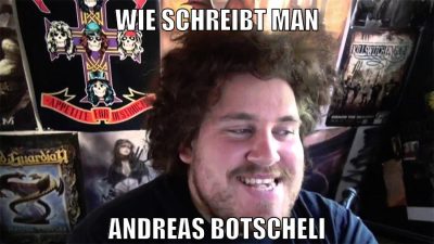 wie schreibt man andreaS botscheli