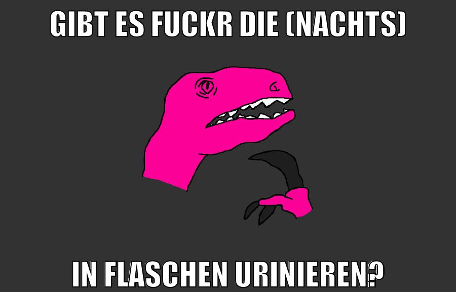Gibt es fuckr die (nachts) in flaschen urinieren?