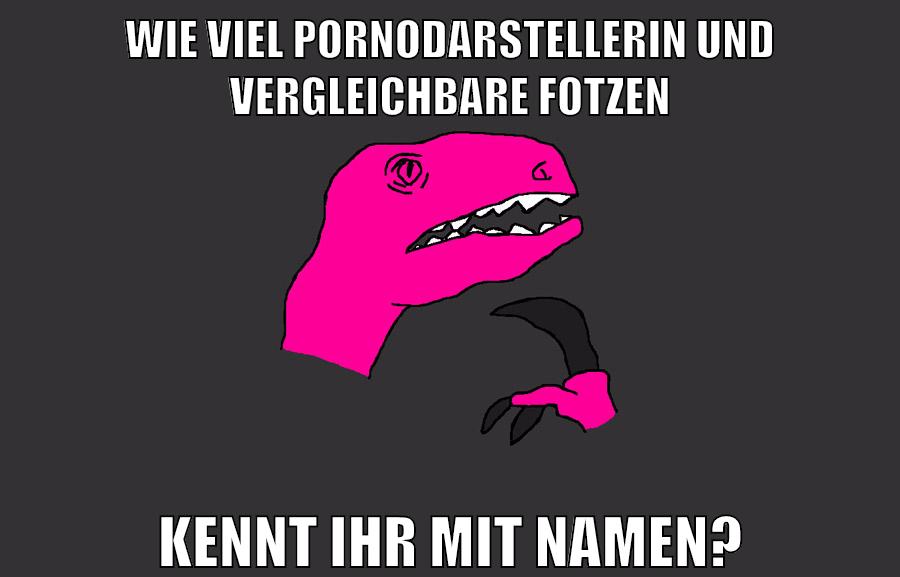 Wie viel Pornodarstellerin und vergleichbare Fotzen kennt ihr mit Namen?