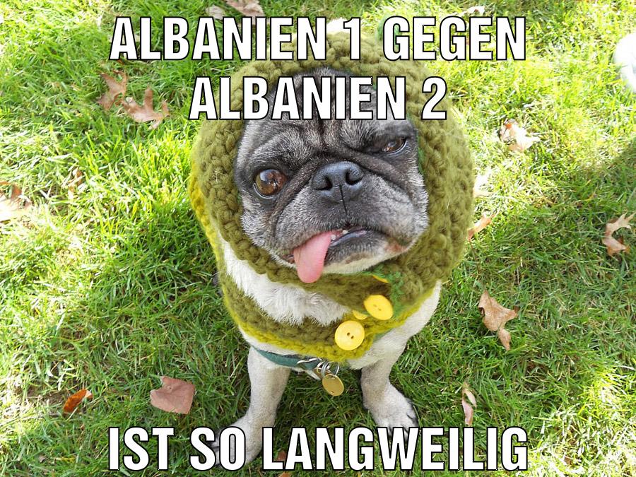 albanien 1 gegen albanien 2 ist so langweilig