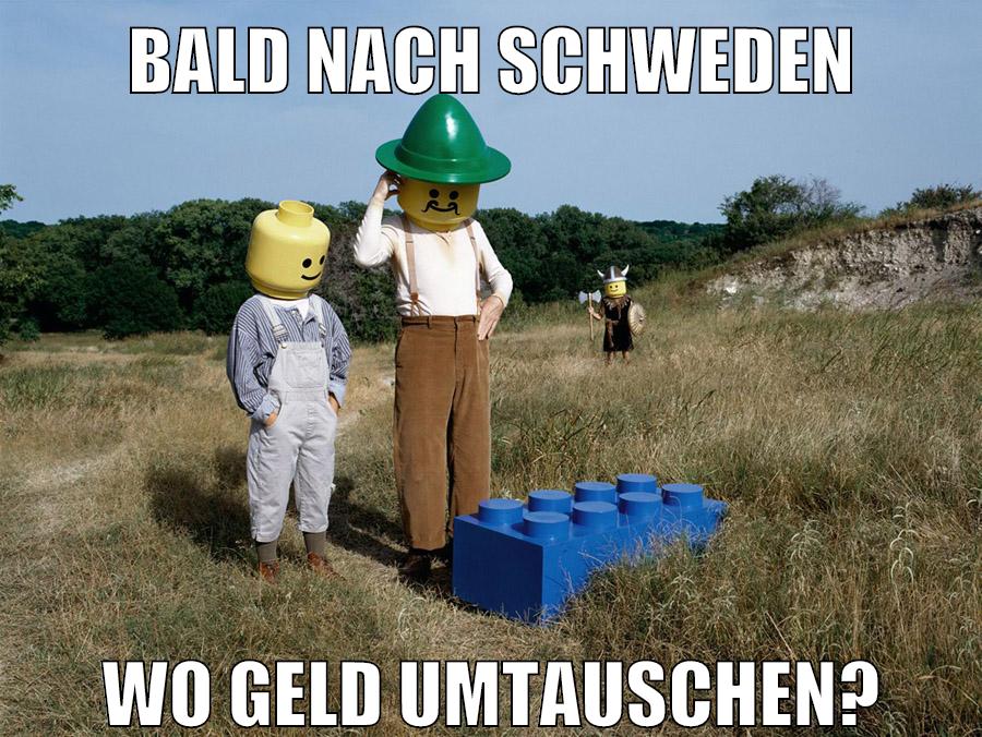 bald nach schweden wo geld umtauschen?