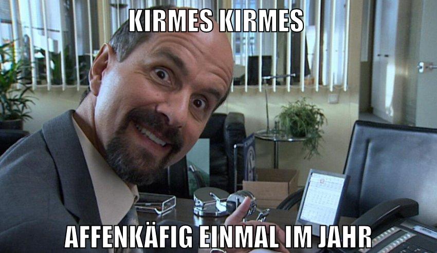 KIRMES KIRMES AFFENKÄFIG EINMAL IM JAHR