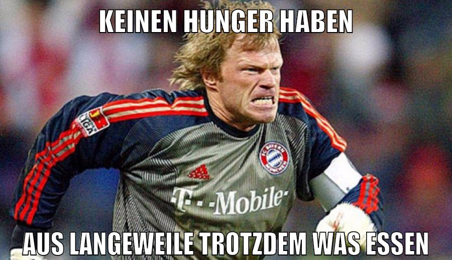 keinen hunger haben aus langeweile trotzdem was essen