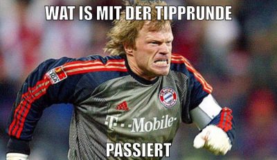 wat is mit der tipprunde passiert