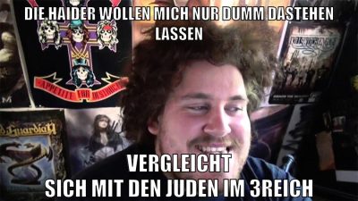 die haider wollen mich nur dumm dastehen lassen vergleicht sich mit den juden im 3reich