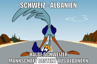 schweiz - albanien halbe schweizer mannschaft besteht aus albanern